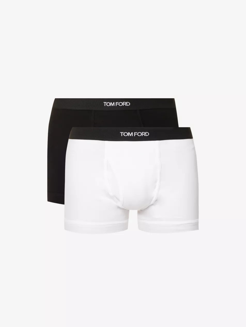 Classic stretch-cotton boxers pack of two | Selfridges