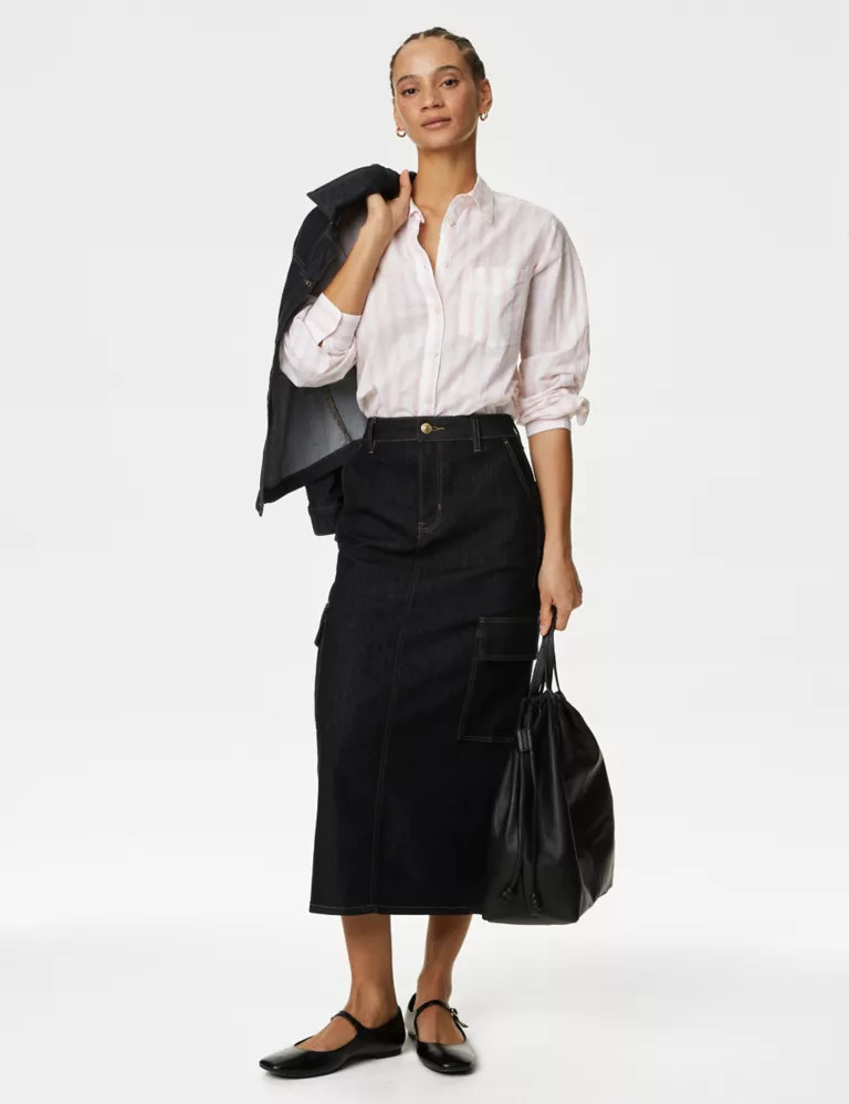 Pure Cotton Striped Shirt | Marks & Spencer (UK)