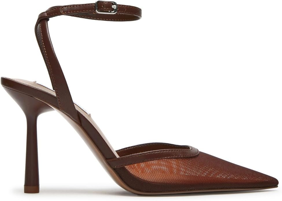 Mesh Closed Pointed Toe High Heels for Women | Amazon (US)