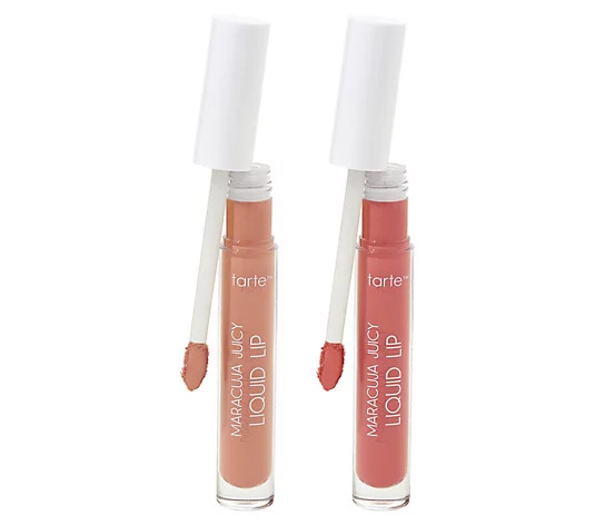 tarte Maracuja Juicy Liquid Lip Duo | QVC