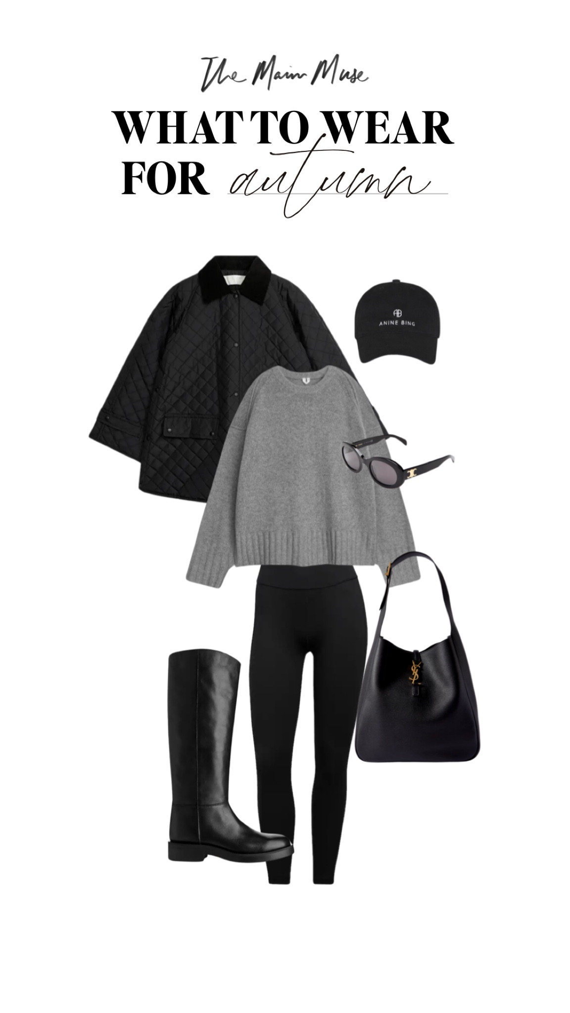 Chic fall outfit for chilly days

 Fall fashion, H&M style, Amazon finds, what to wear for fall, quilted jacket, riding boots, anine bing, ysl bag 

#LTKSeasonal #LTKfindsunder100 #LTKstyletip