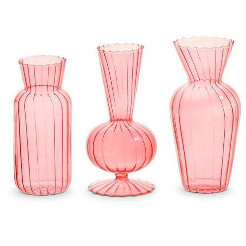 Pink Glass Bud Vase | Waiting On Martha