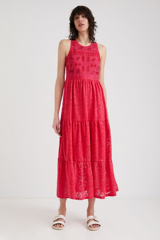 Ethnic lace dress | Desigual (UK)