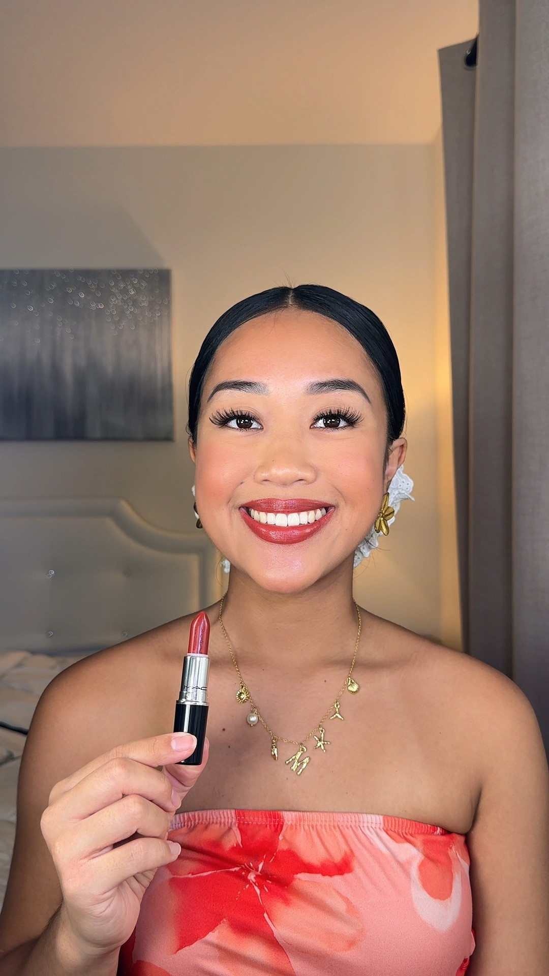 Try this red lipstick that’s so good for Asian skin tones