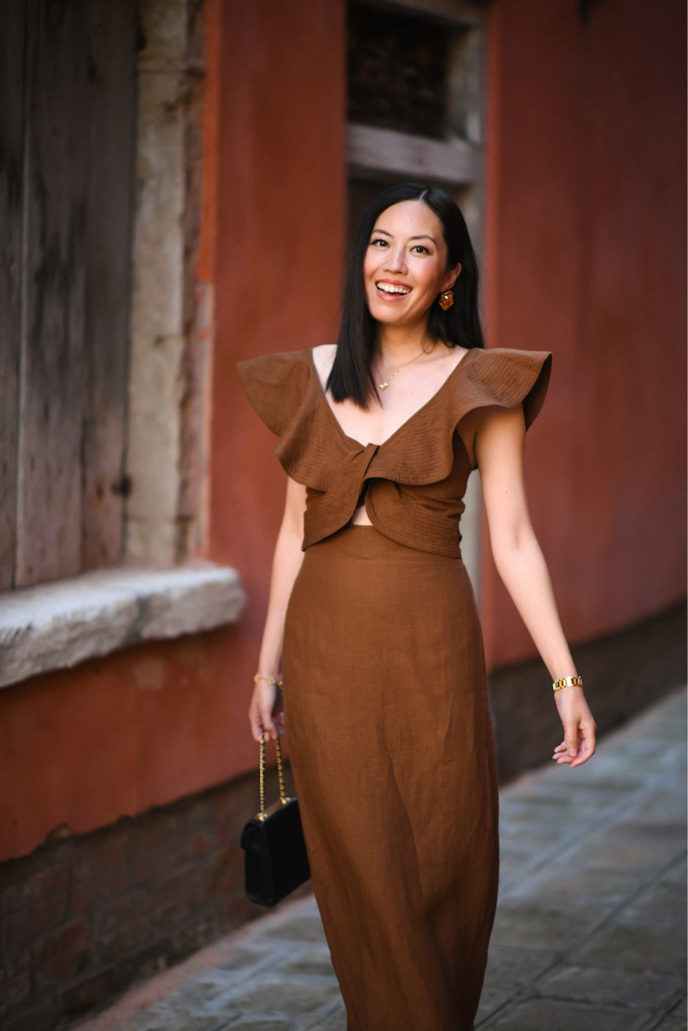 midi black sweater dress women Fallyn Ribbed Sweater Midi Dress