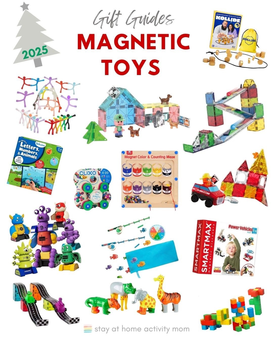 Magnetic toys are great STEM toys that are awesome for creative, screen-free play  

#LTKKids #LTKFamily #LTKGiftGuide