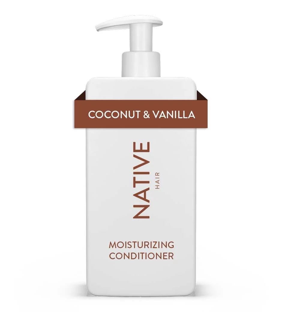 Native Moisturizing Conditioner, Coconut & Vanilla, Sulfate & Paraben Free, 16.5 oz | Walmart (US)