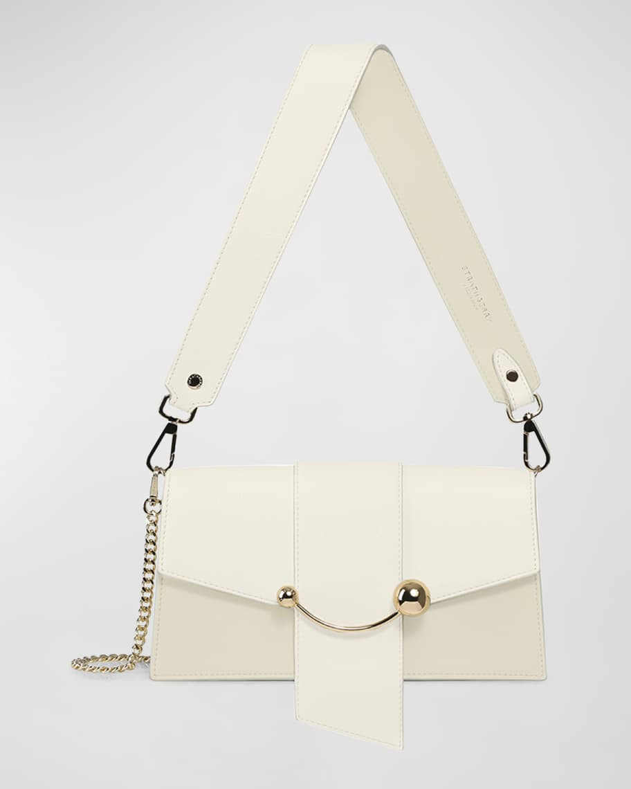 STRATHBERRY Crescent Mini Leather Shoulder Bag | Neiman Marcus
