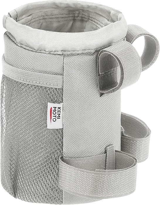 KEMIMOTO Bike Cup Holder, Bicycle Bore Drink Holder, Water Bottle Holder for Handlebar with Mesh ... | Amazon (US)