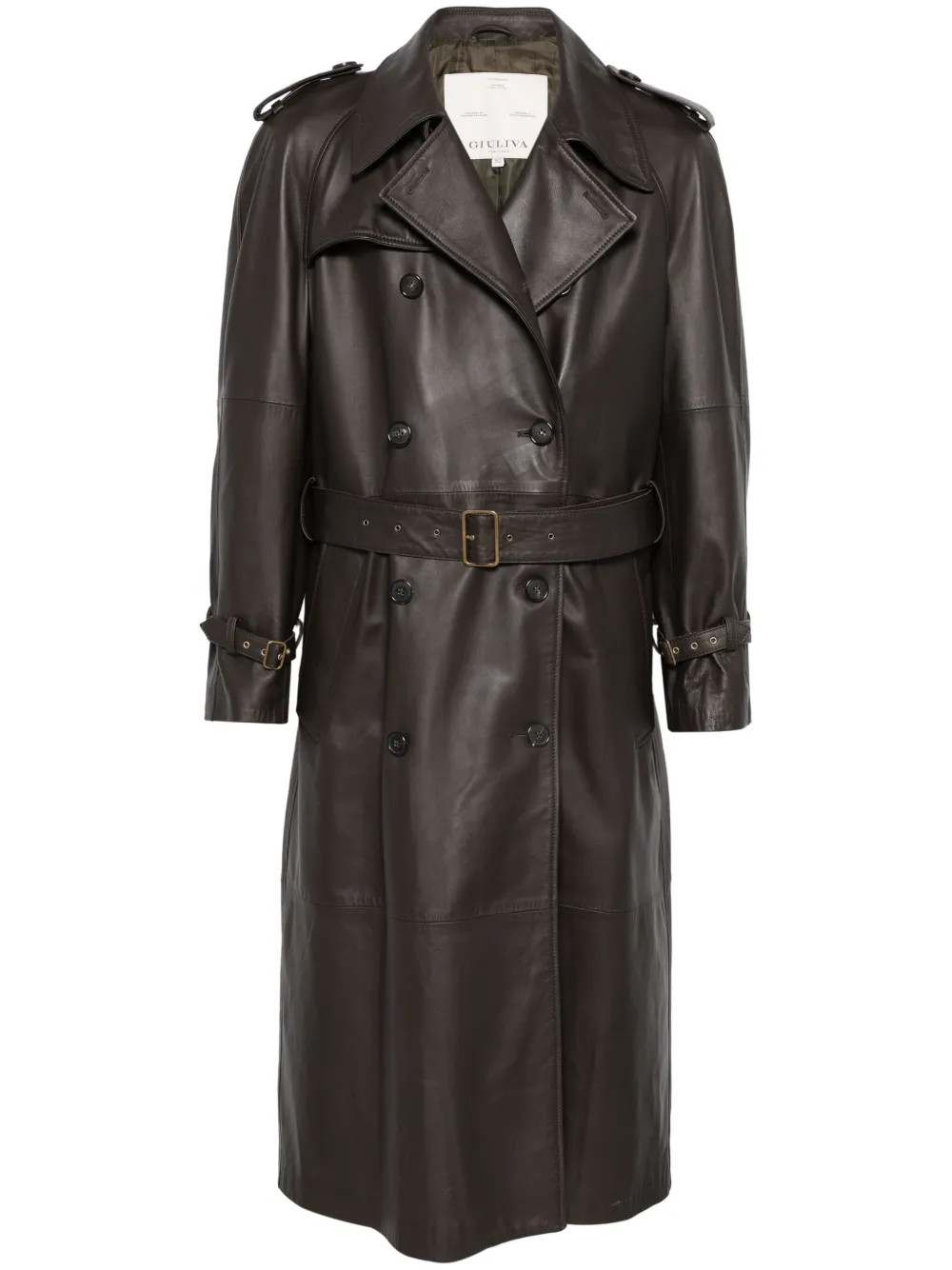 Giuliva Heritage The Oscar Trenchcoat | Braun | FARFETCH IE | Farfetch Global