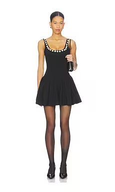 Lovers and Friends Jade Mini Dress in Black from Revolve.com | Revolve Clothing (Global)