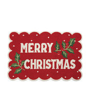 2x3 Merry Christmas Hooked Rug | Home | Marshalls | Marshalls