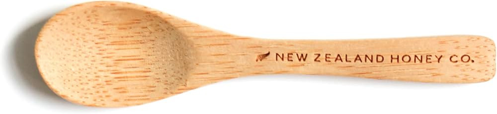 New Zealand Honey Co. Manuka Honey Bamboo Spoon 4.7 inches (12cm) | Amazon (US)