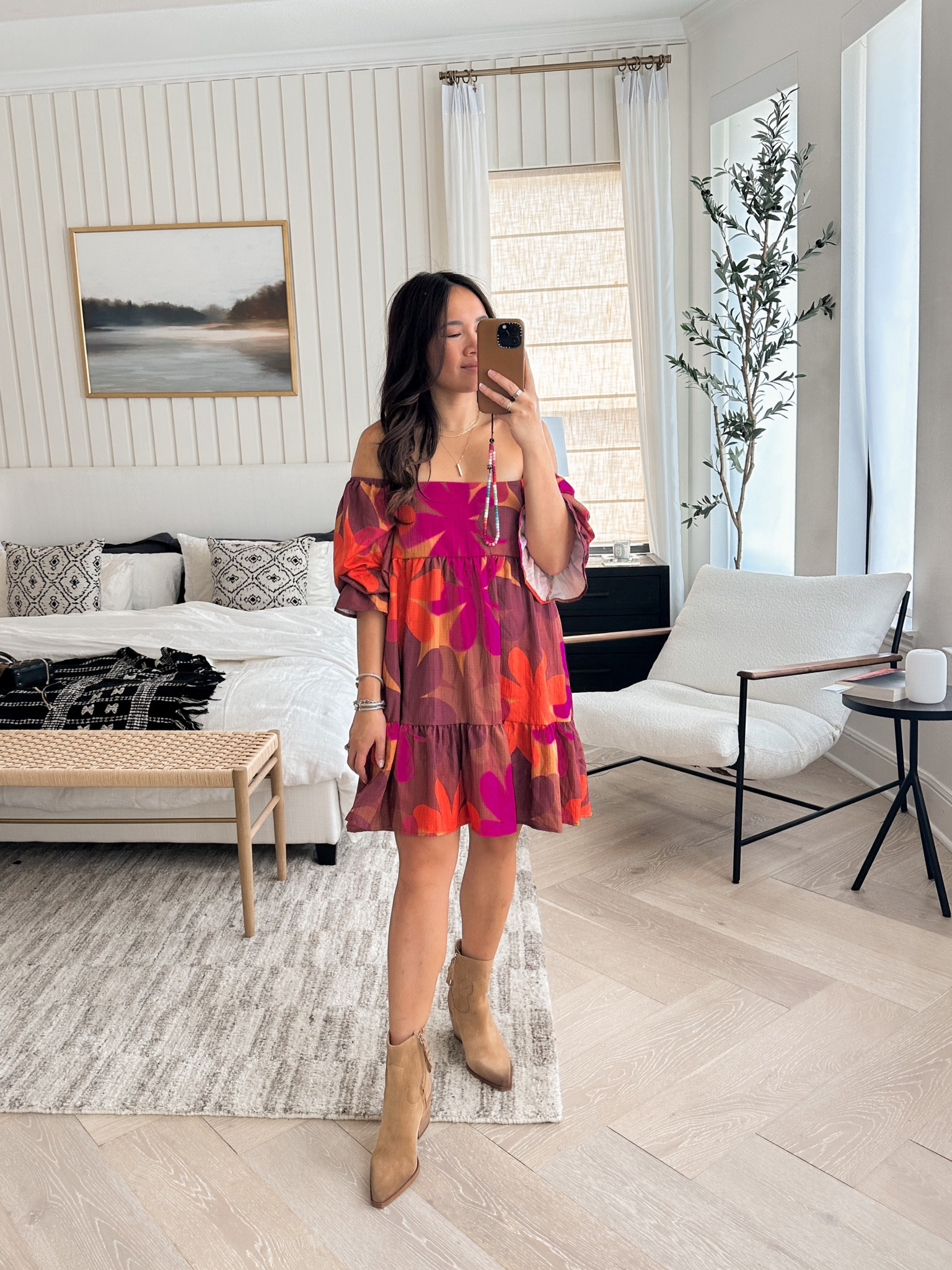 Fall swing dress in size small 