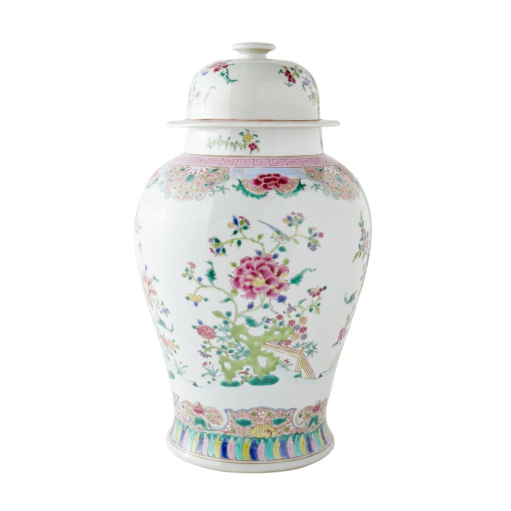 Floral Temple Jar | Caitlin Wilson Design
