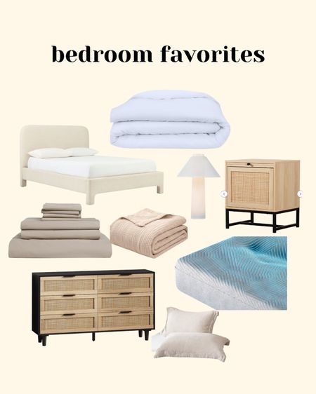 all of our bedroom pieces! 