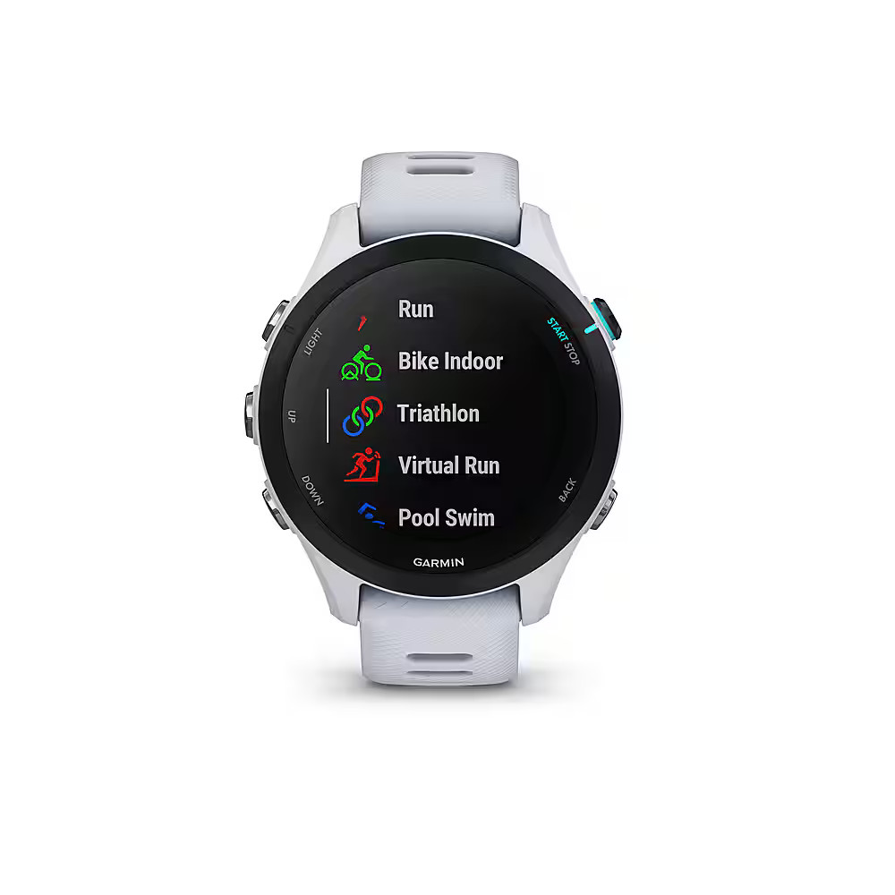 Garmin Forerunner 255S Music GPS Smartwatch 41 mm Fiber-reinforced polymer Whitestone 010-02641-2... | Best Buy U.S.