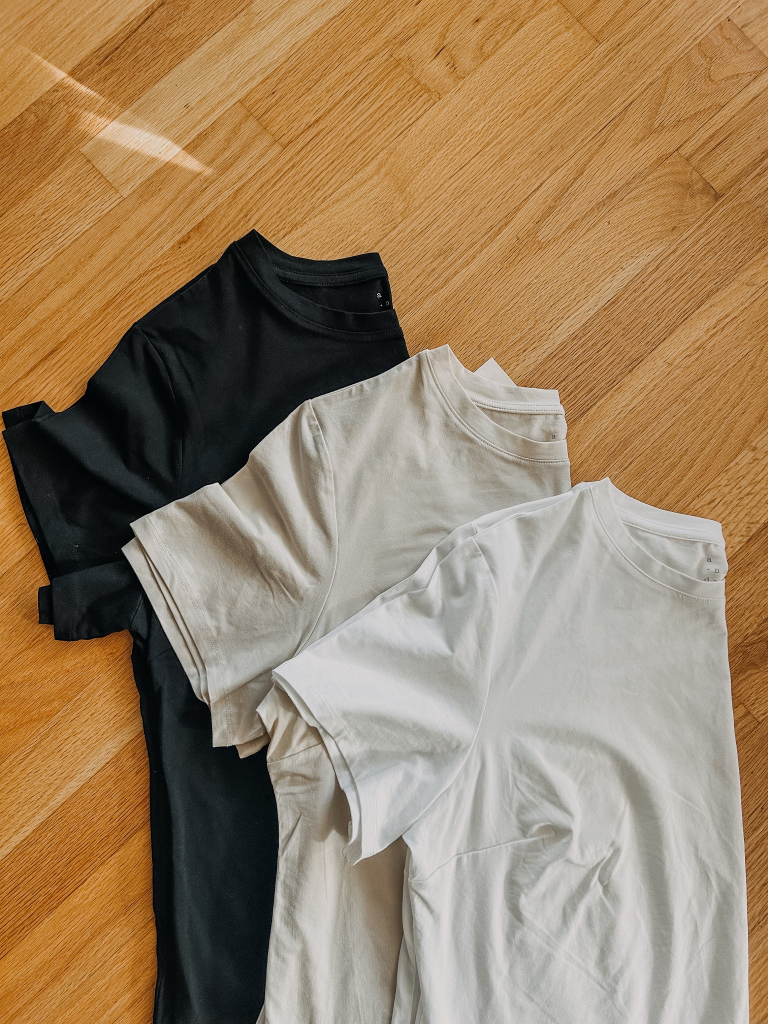 Was time to swap out some basics, t shirts just get dingy after a while especially white and cream so these were an easy buy at $10 a pop! 

#LTKMidsize #LTKStyleTip #LTKFindsUnder50