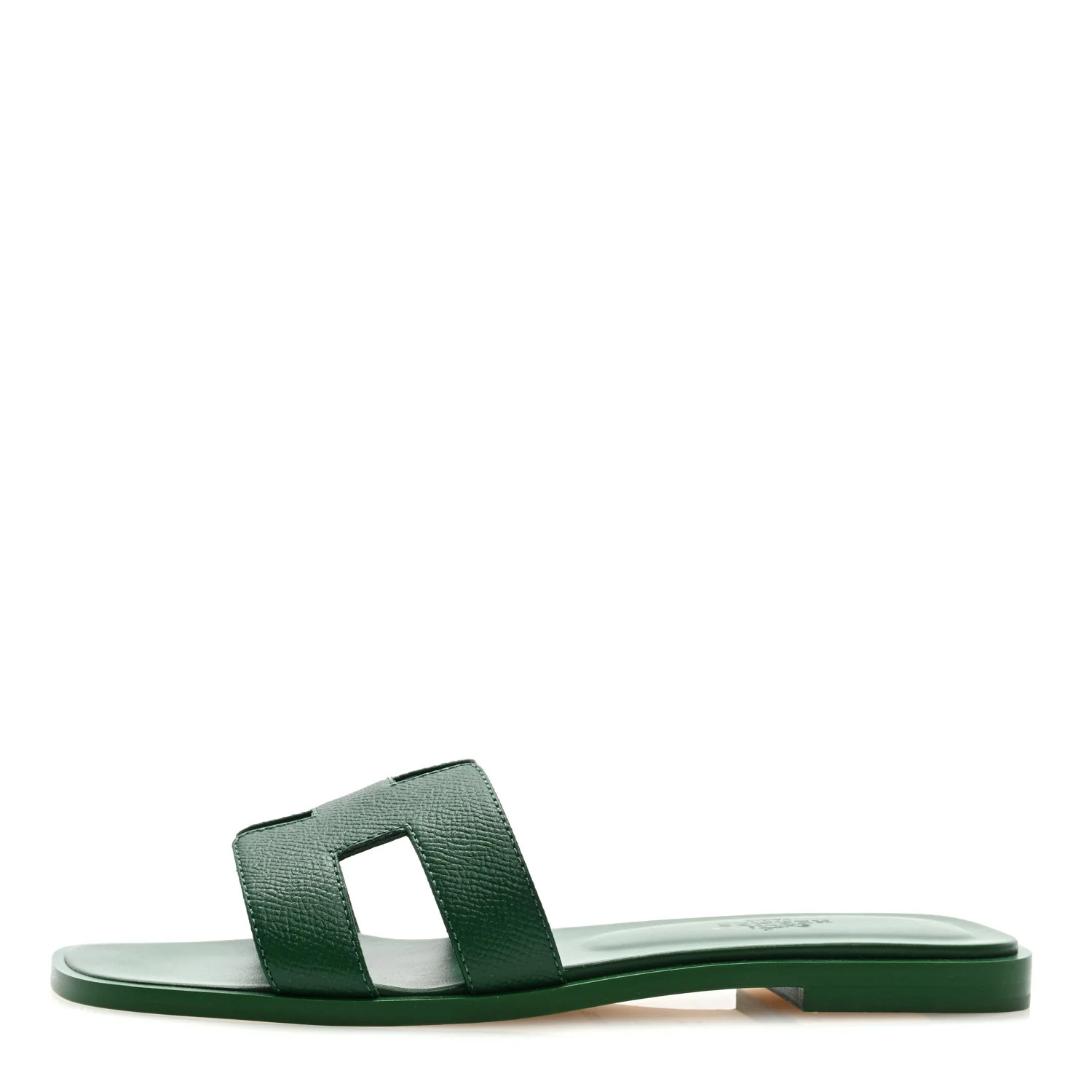 Epsom Oran Sandals 36.5 Vert Cactus | FASHIONPHILE (US)