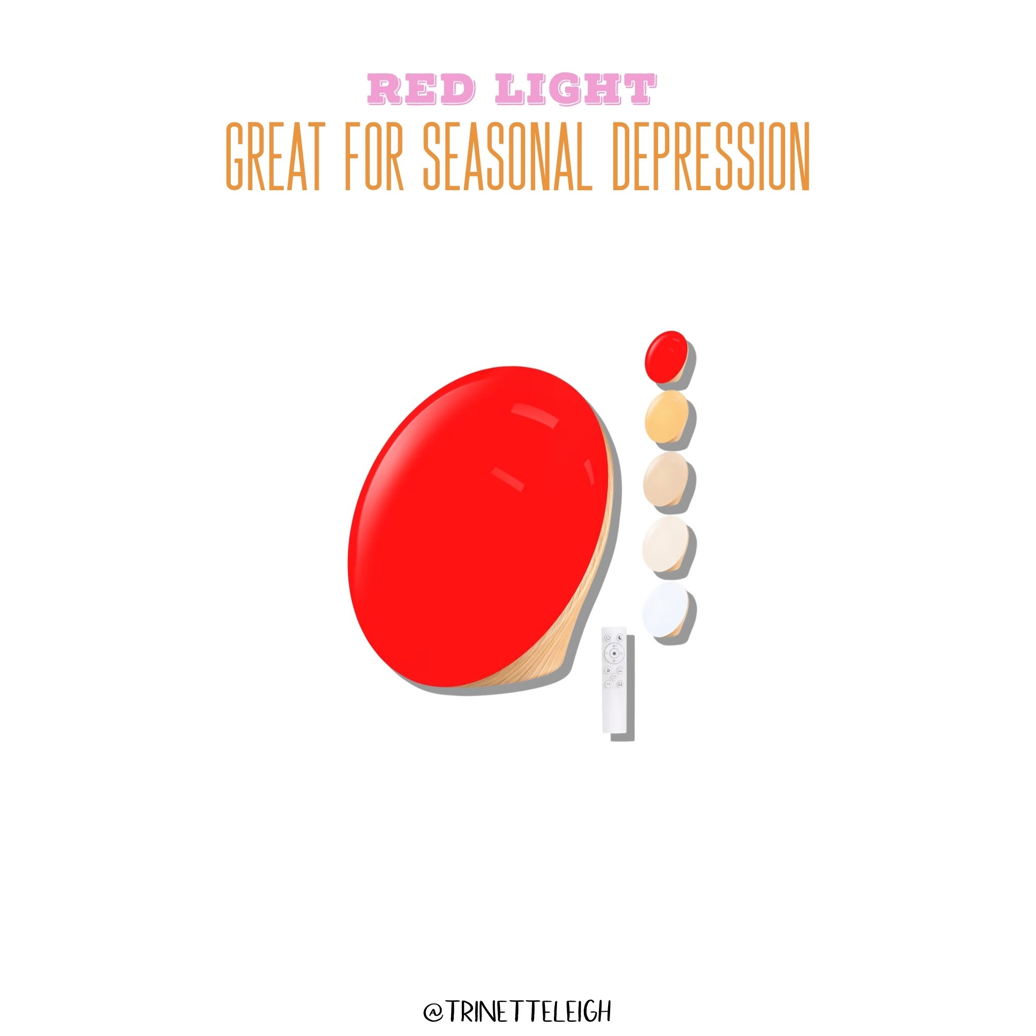 Red light for seasonal depression. Great Amazon find.

#LTKSeasonal #LTKHome #LTKFindsUnder50