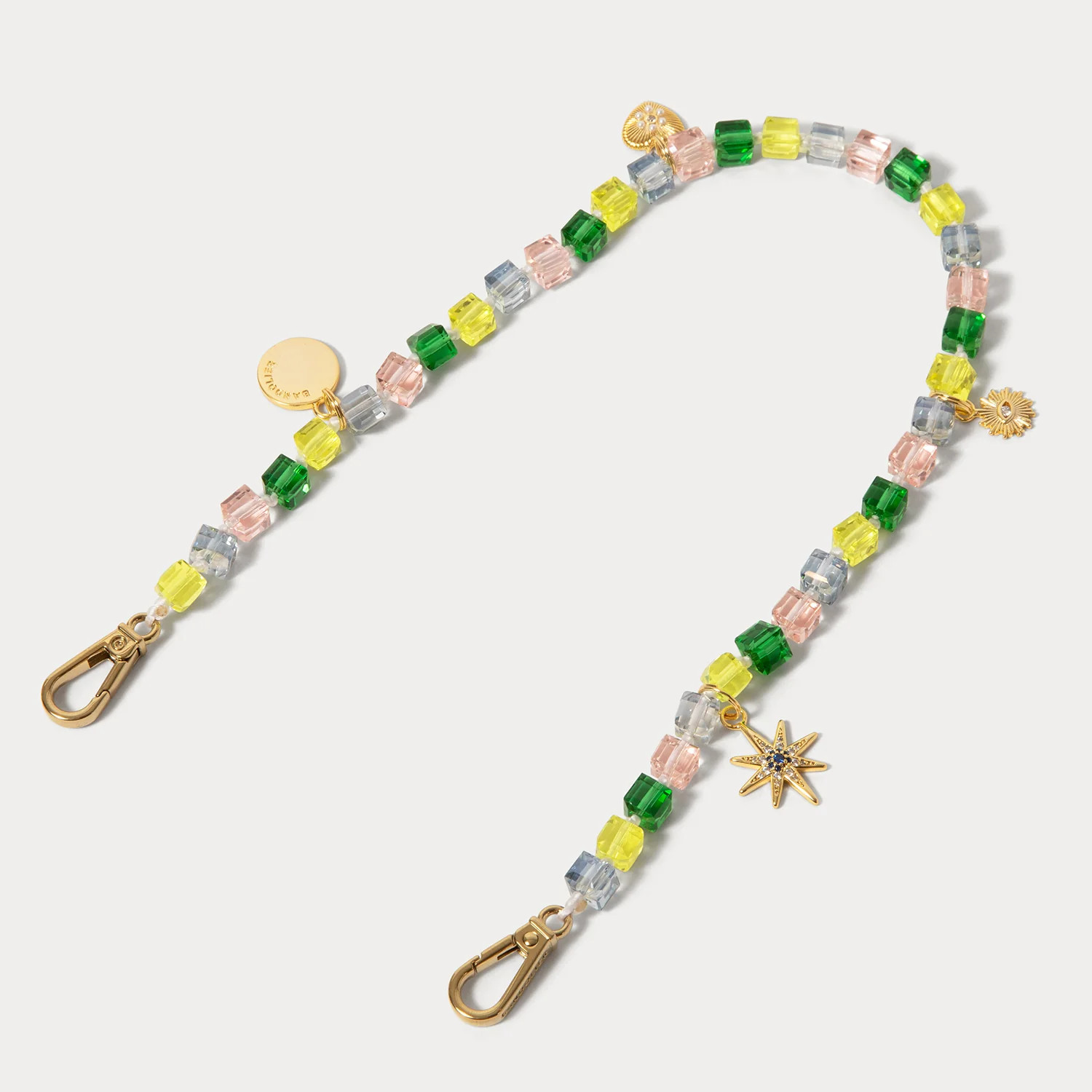 Kiki Wristlet - Multi Pastel/Gold | Bandolier