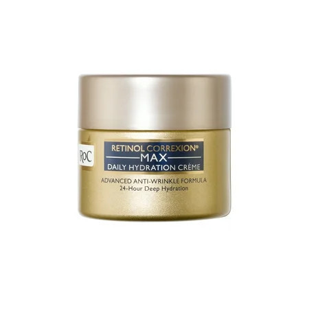 (GIFT WITH PURCHASE) RoC Retinol Correxion Daily Hydration Creme with RoC Retinol, Oil-Free, 1.7 fl oz + RoC Retinol Correxion Line Smoothing Night Serum Capsules | Walmart (US)