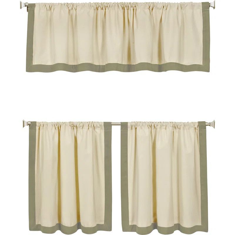 Horvath Cotton Tailored Cafe Curtain | Wayfair North America