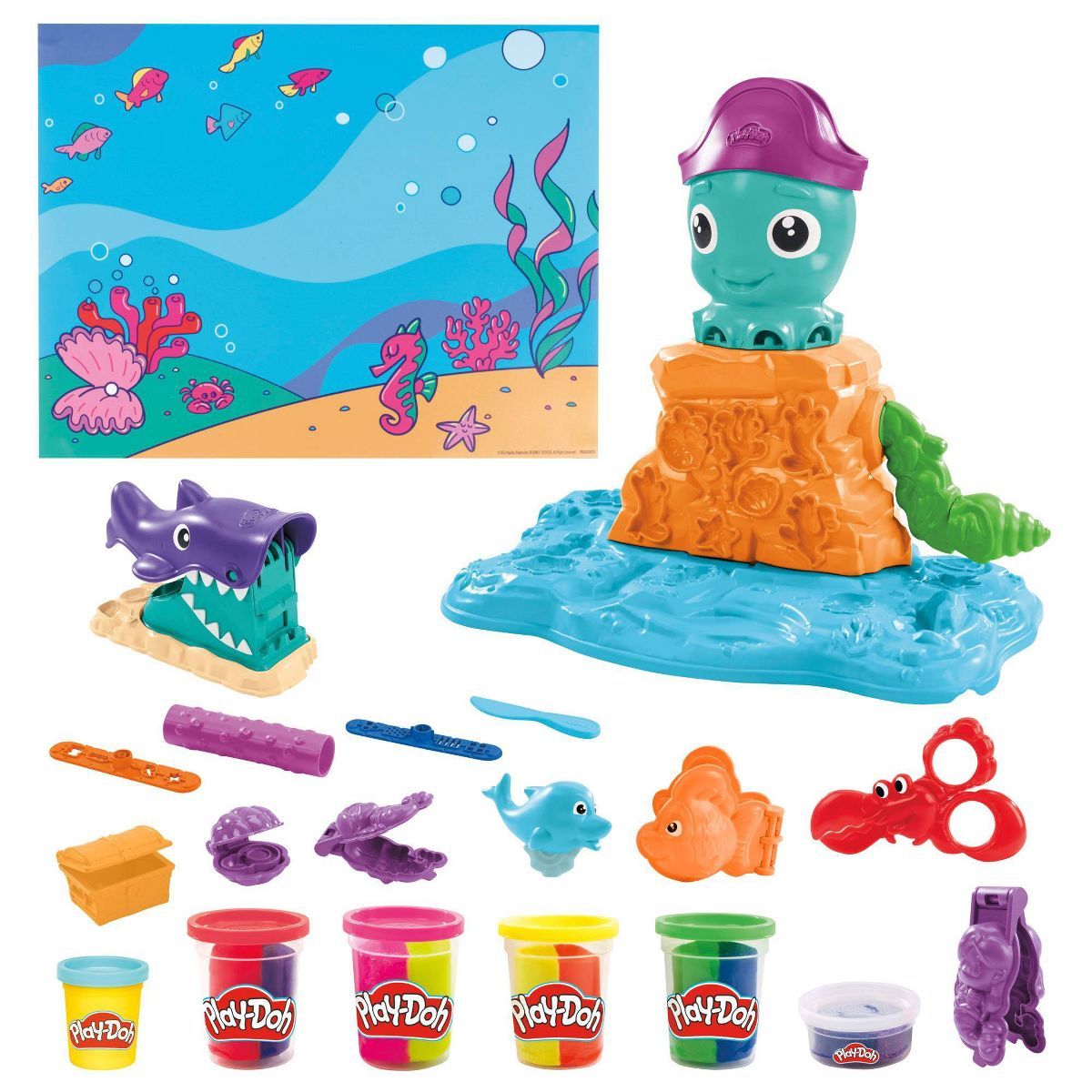 Play-Doh Octopus and Friends Adventure Playset | Target