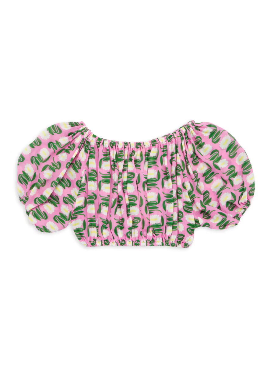 Little Girl's & Girl's Pacifico Zayn Joo Bah Crop Top | Saks Fifth Avenue