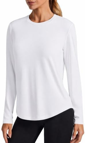 PINSPARK Workout Tops for Women UPF 50+ Long Sleeve Athletic Sun Shirt | Soft, Quick-dry, UV Prot... | Amazon (US)