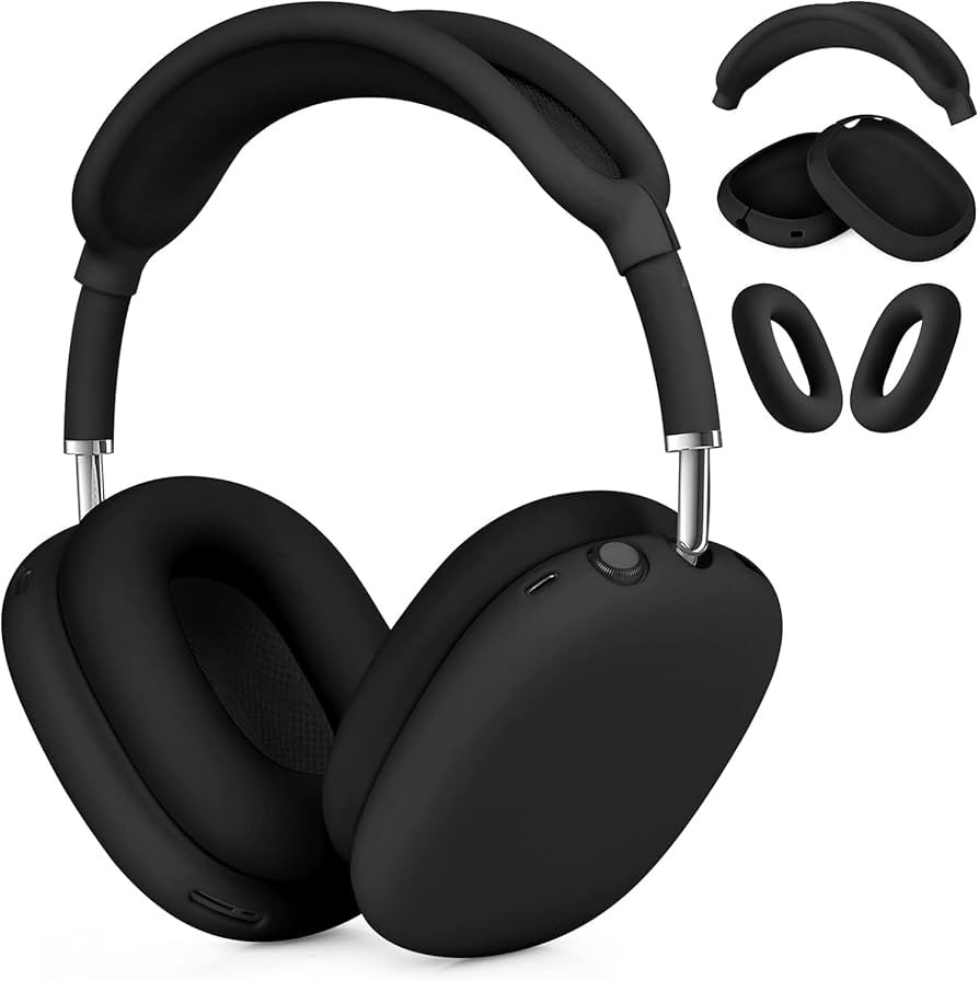 Silicone Case Cover for AirPods Max Case, Anti-Scratch Ear Pad Case Cover/Ear Cups Cover/Headband... | Amazon (US)