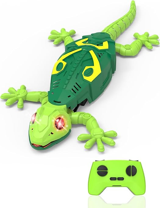 Wall Climbing Lizard,Wall Crawler Robot Gecko Remote Control,Floor Ceiling Crawling Electric Liza... | Amazon (US)
