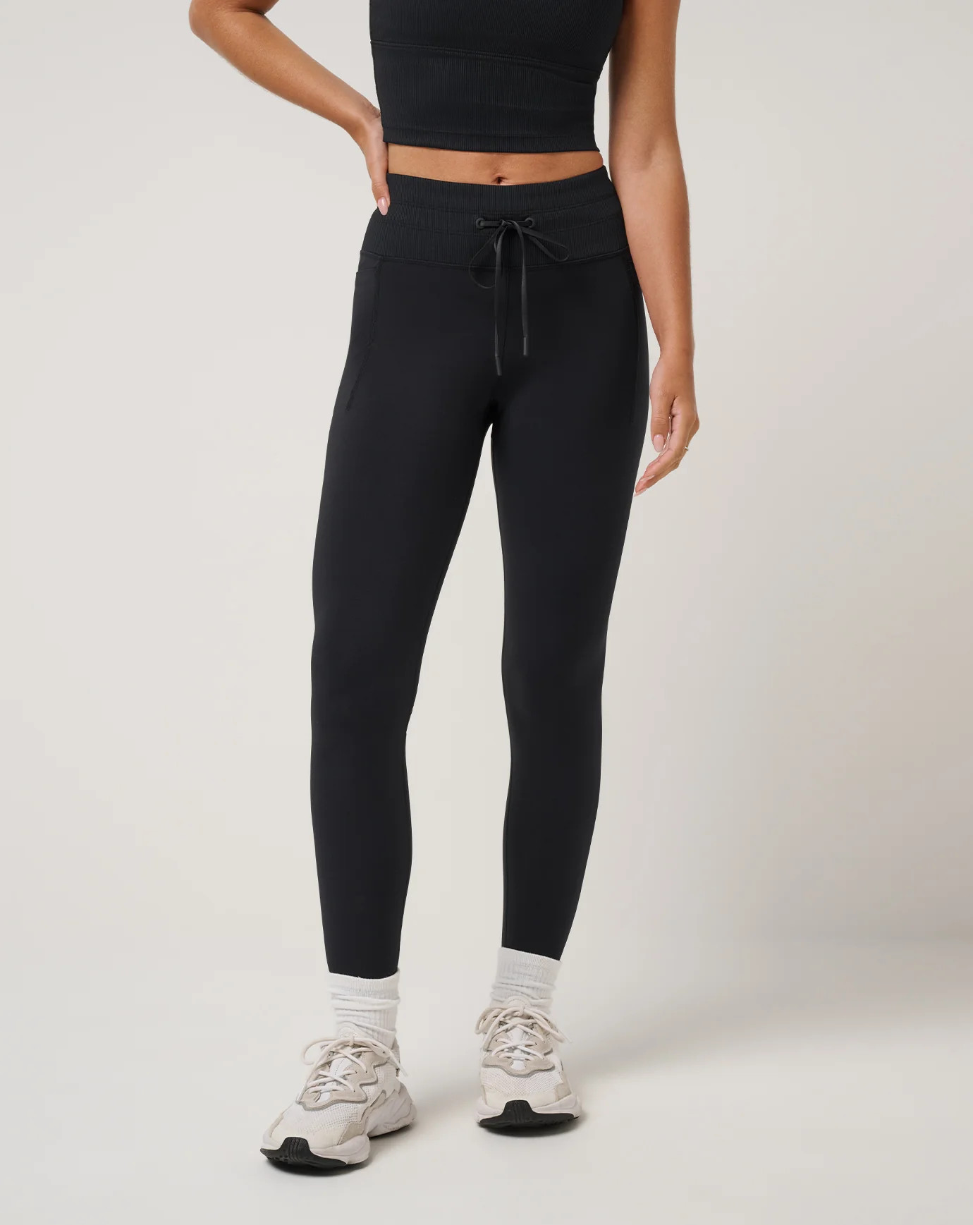 Moveknit Tie Bonded Legging | TravisMathew