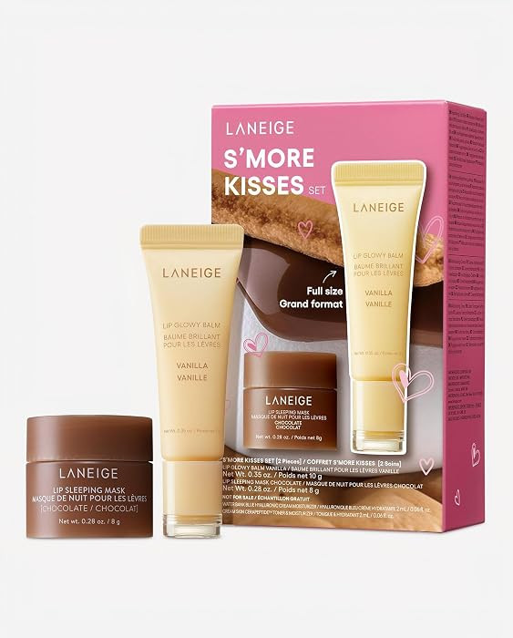 LANEIGE Lip Glowy Balm: Sheer Tinted Lip Moisturizer with Shea Butter, for Hydrating Shine & Soft... | Amazon (US)