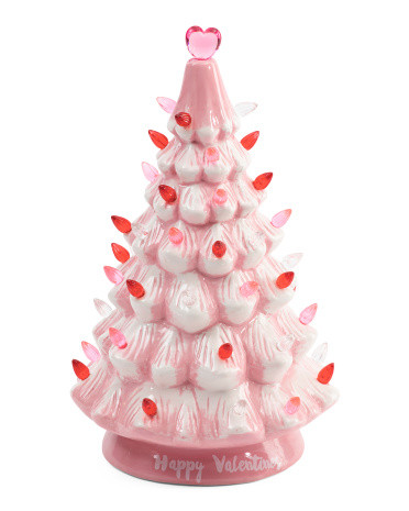 Porcelain Tree Decor With Led Lights | TJ Maxx