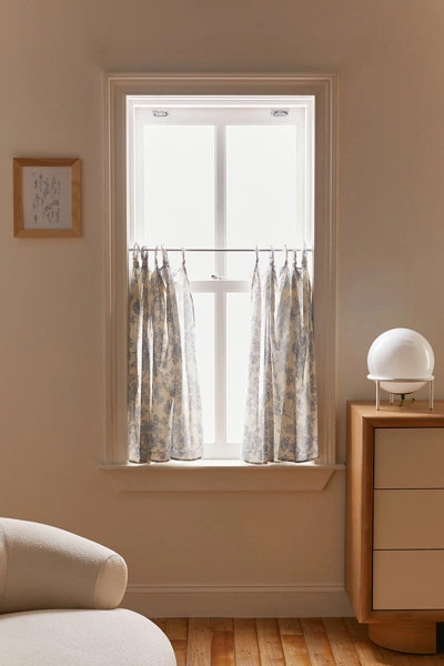 Printed Café Curtain - Set Of 2 | Urban Outfitters (US and RoW)