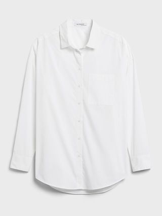 Oversized Tech-Stretch Shirt | Banana Republic (US)