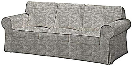 Ikea Ektorp Sofa Cover On A Pottery Barn Frame Home Sengerson