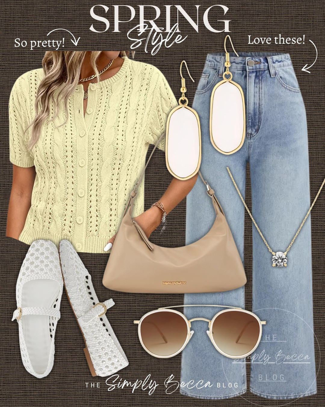 Ahhh, love this cardigan 😍

@amazon #ltkwomens #ltkfinds #amazonfashion #springstyle #yellow #cardigan #whiteearrings #whiteshoes #maryjanes 

 #LTKootd #LTKmomlife #LTKSeasonal