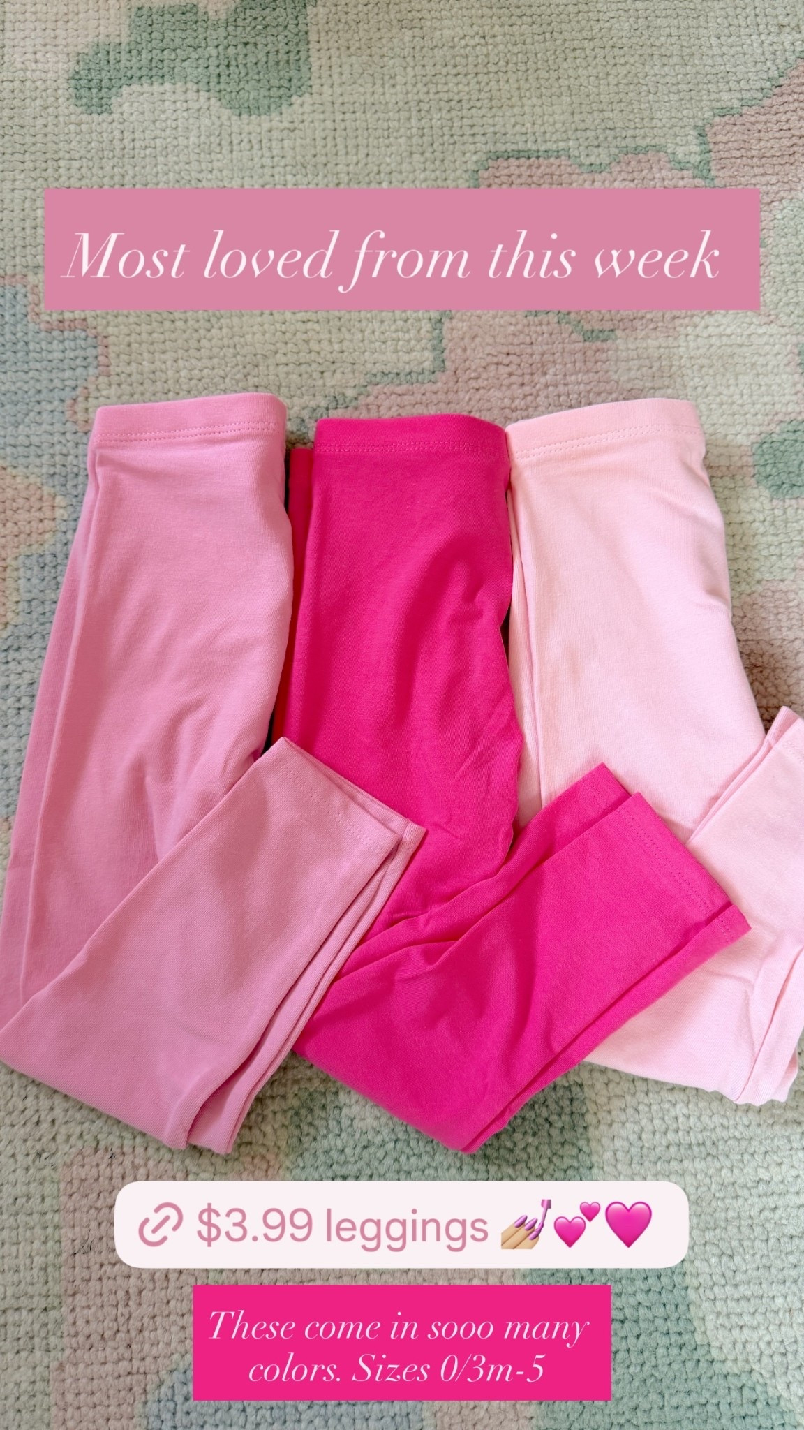 Most loved from this week  These come in sooo many colors. Sizes 0/3m-5