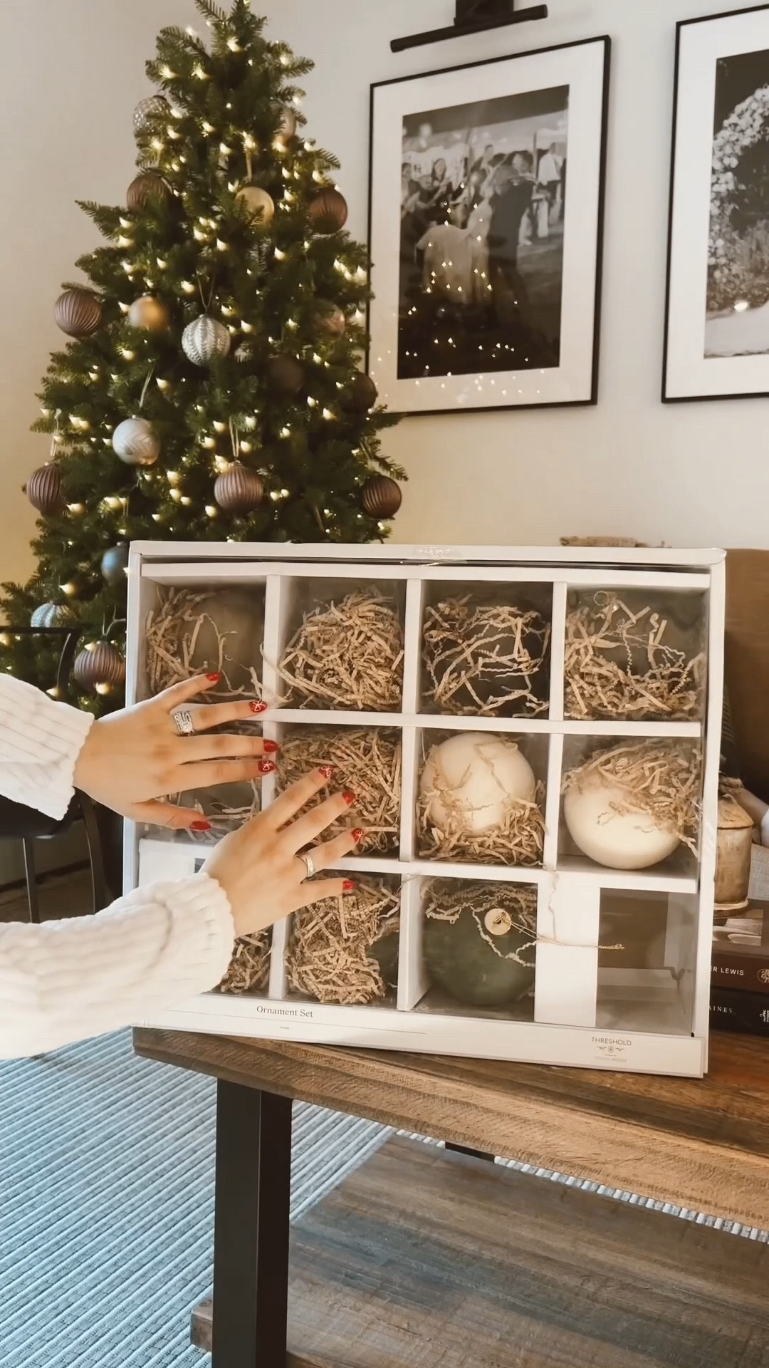 The viral target ornaments!! These have a designer look and are my favorite ornaments of all time!

#LTKHoliday #LTKFindsUnder50 #LTKSeasonal