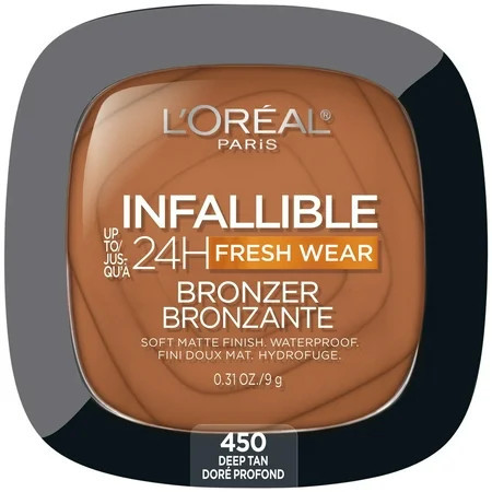 L Oreal Paris Infallible Soft Matte Bronzer Deep Tan 0.31 oz | Walmart (US)