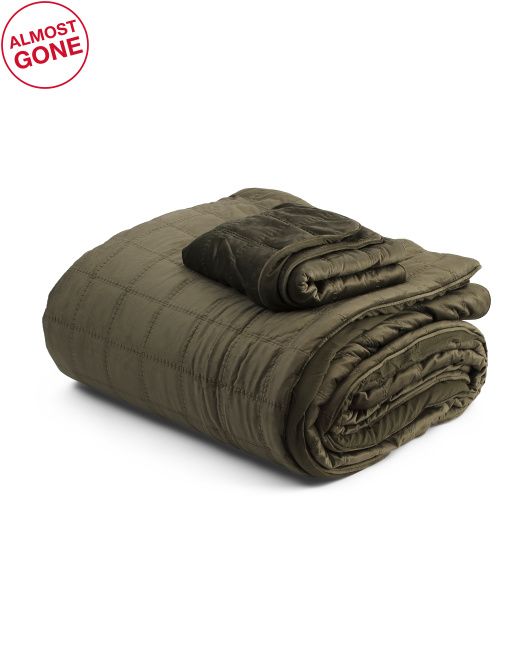 3pc Velvet Comforter Set | TJ Maxx