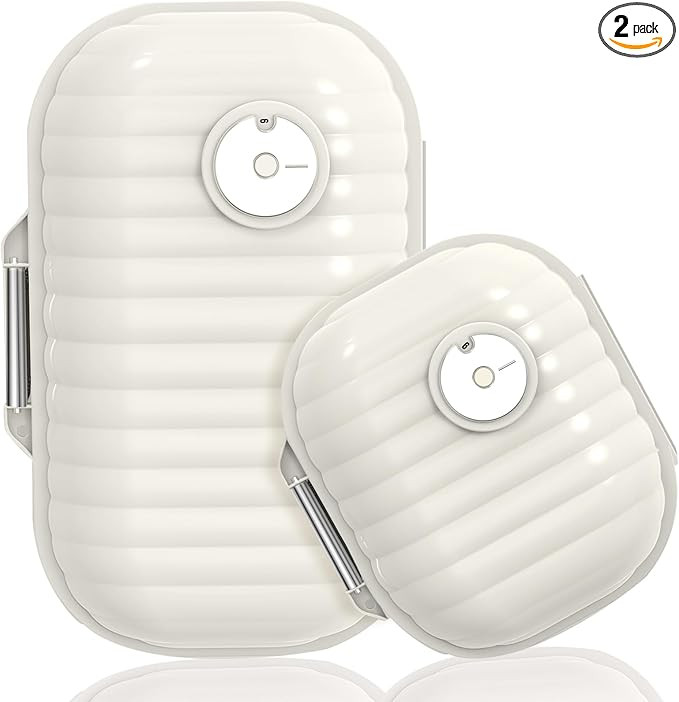 Travel Pill Organizer, 2 Pack Portable Pill Box 7 Day Small Pill Case Moisture Proof Daily Medici... | Amazon (US)