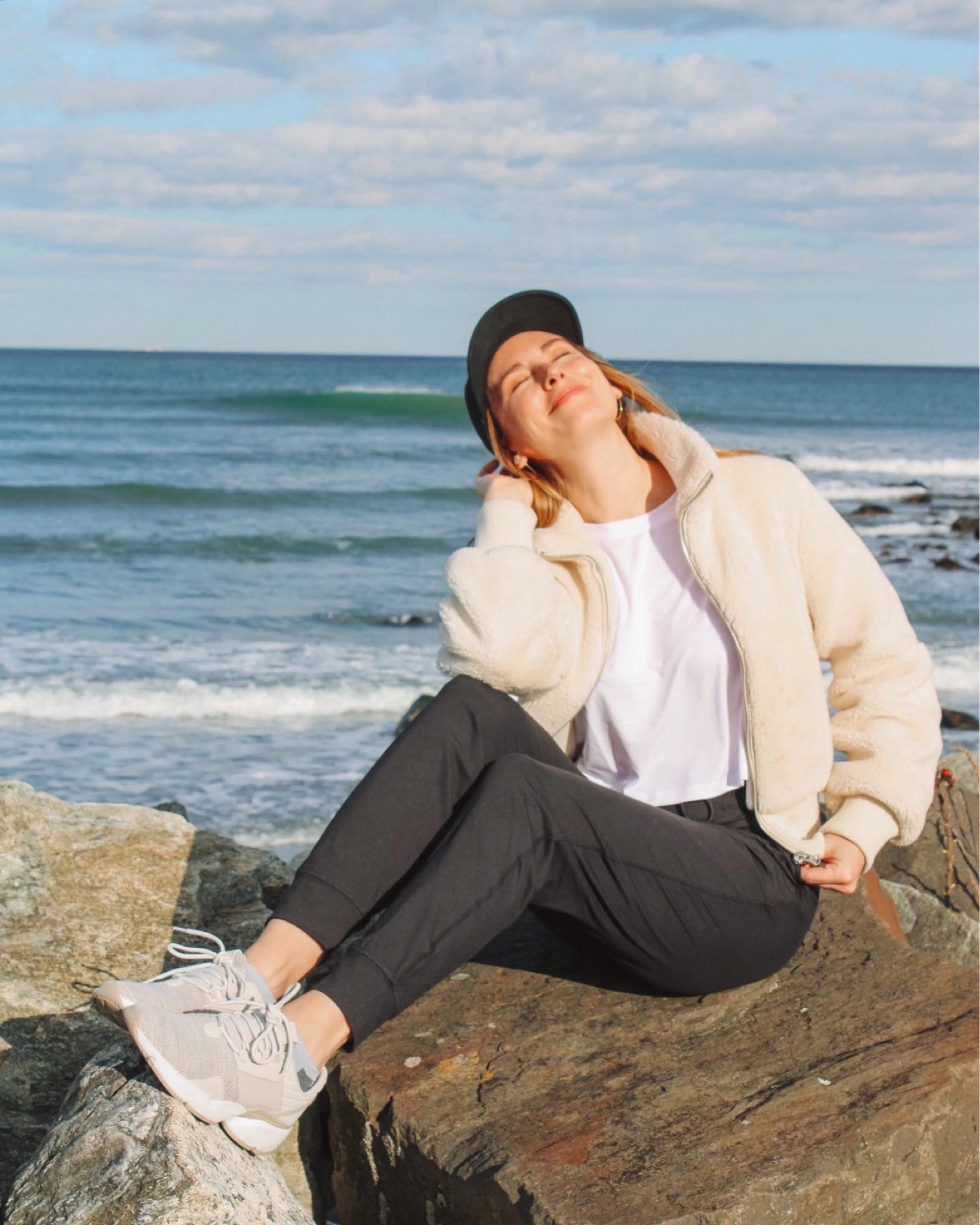 Walk outfit, fabletics, joggers, weekend style, sneakers outfit, fuzzy coat, casual looks, spring walk, sporty 

#LTKfit #LTKsalealert #LTKSeasonal