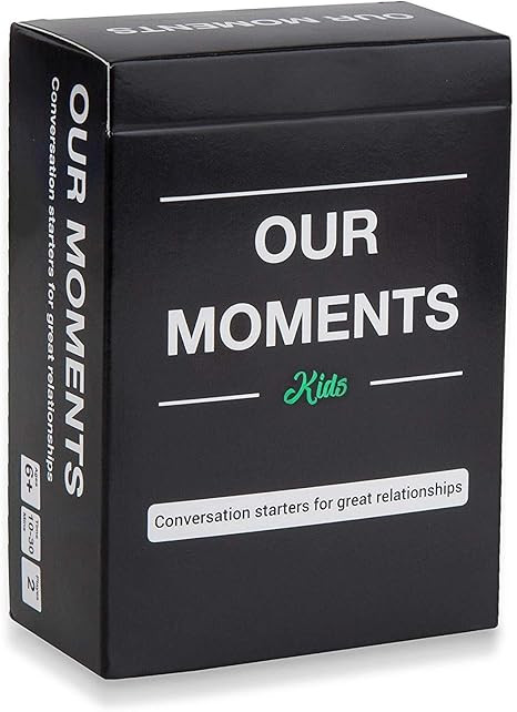 OUR MOMENTS Kids: 100 Thought Provoking Conversation Starters for Great Parent-Child Relationship... | Amazon (US)