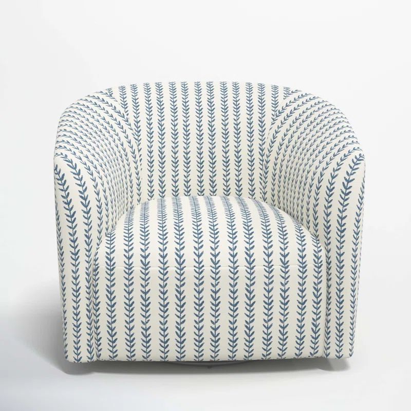 Marita Upholstered Swivel Barrel Chair | Wayfair North America