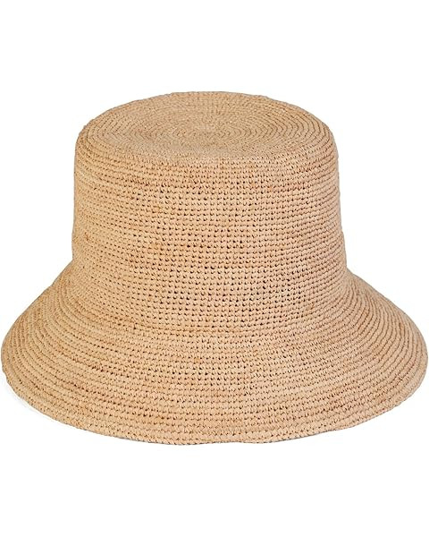 Lack of Color The Inca Bucket Wide – Natural Raffia Straw Hat for Women, Hand-Crocheted Bucket ... | Amazon (US)