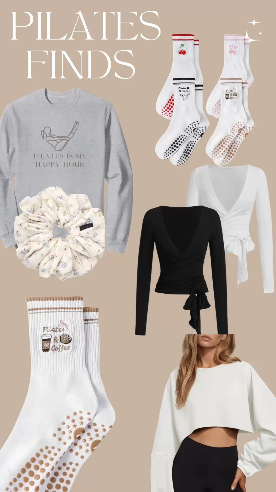 Adorable Affordable Pilates Girlie Finds ! #pilatesoutfits #pilatesso #sweatshirts 

#LTKselfcare #LTKmorningroutine