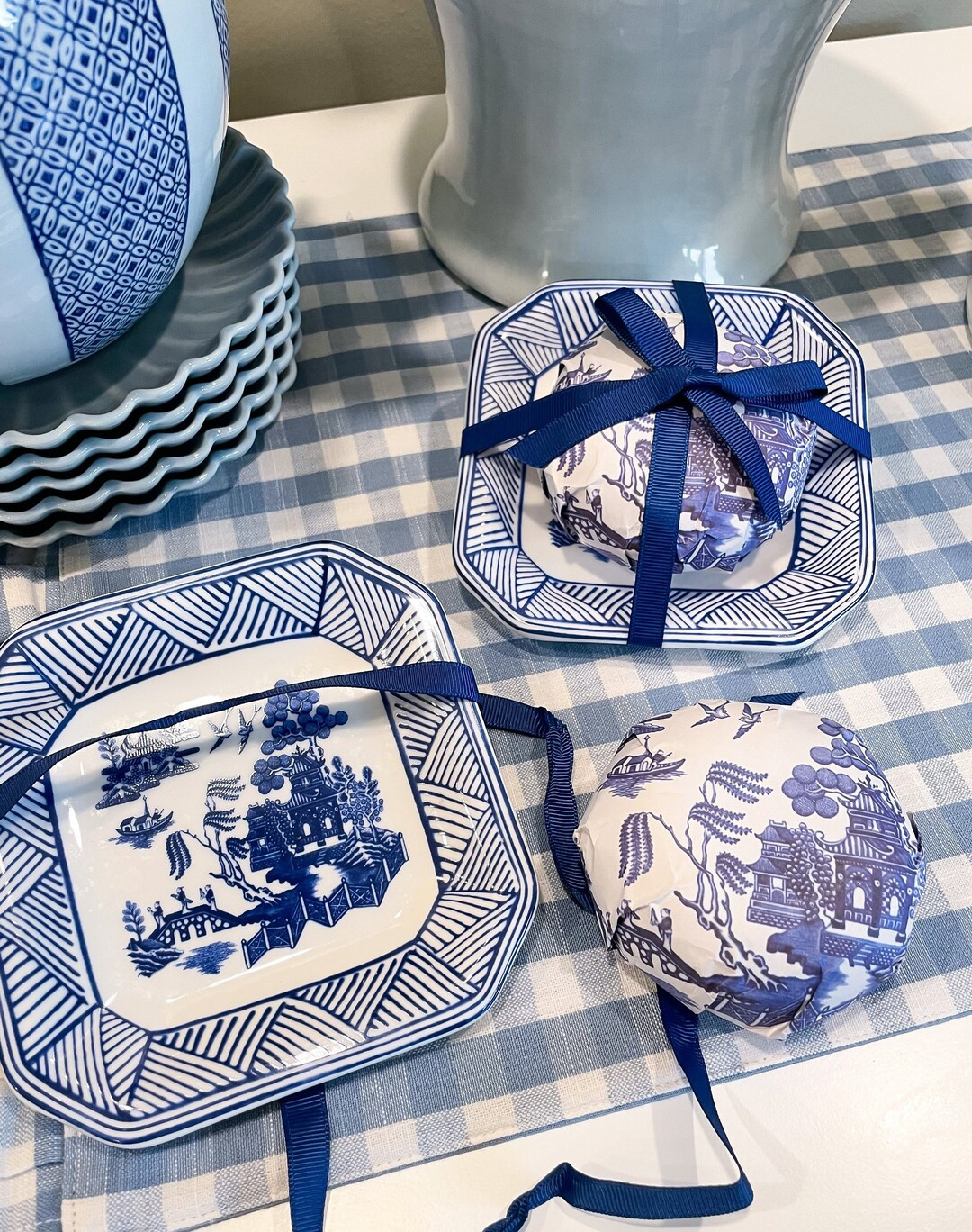 Blue Willow French Milled Soap - Etsy | Etsy (US)